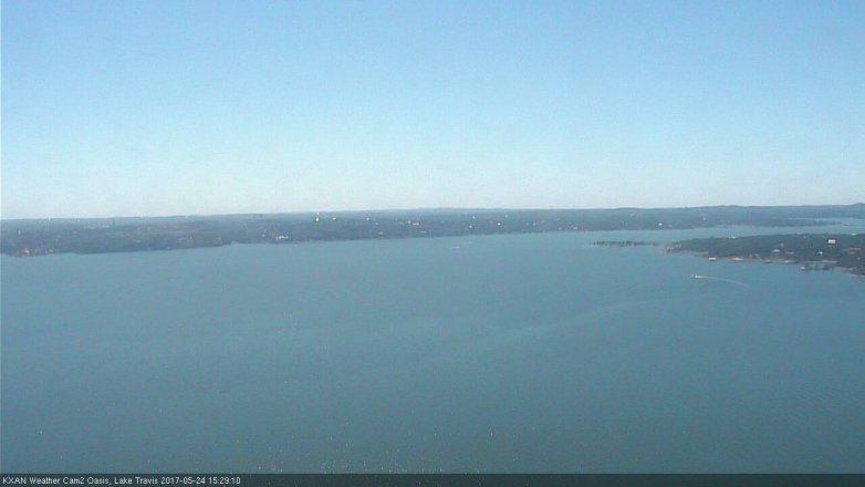 Lake Travis webcam, May 24, 2017 2:40 PM CT
