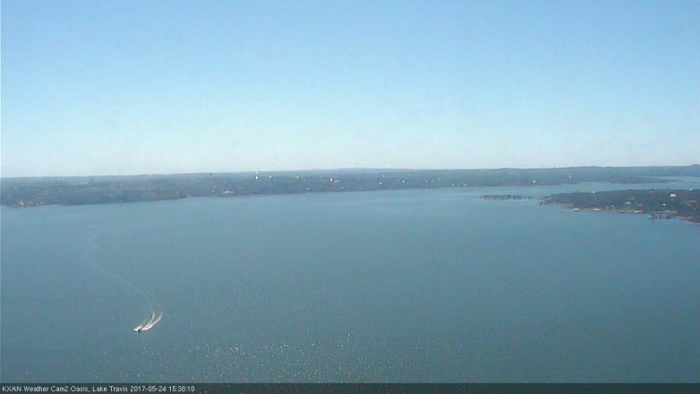 Lake Travis webcam, May 24, 2017 2:45 PM CT