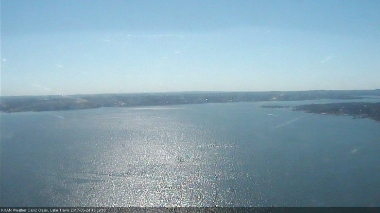 Lake Travis webcam, May 24, 2017 4:10 PM CT
