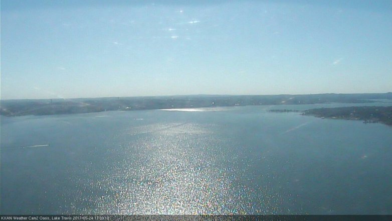 Lake Travis webcam, May 24, 2017 4:20 PM CT