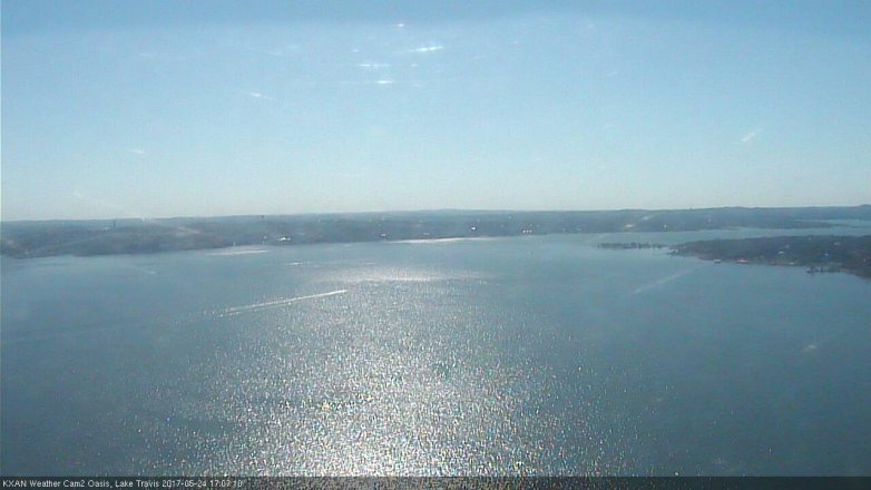 Lake Travis webcam, May 24, 2017 4:35 PM CT