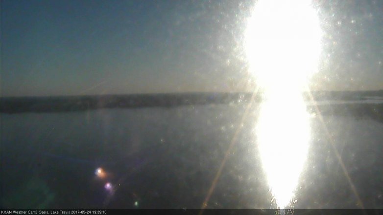 Lake Travis webcam, May 24, 2017 7:05 PM CT