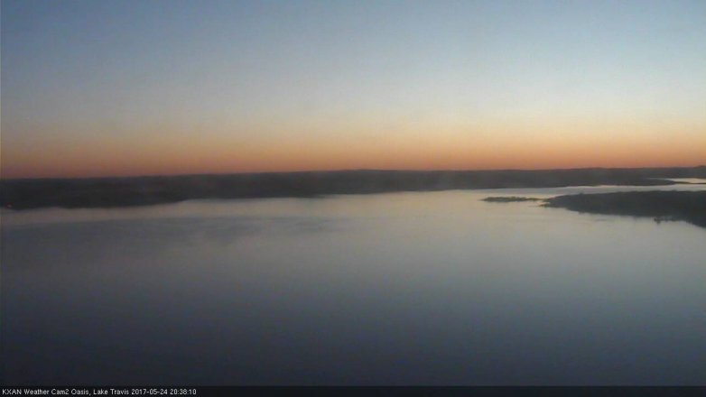 Lake Travis webcam, May 24, 2017 7:45 PM CT
