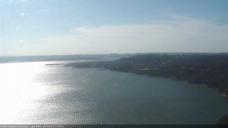 Lake Travis webcam, May 25, 2017 5:05 PM CT