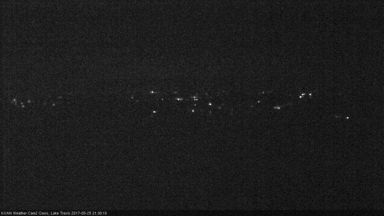 Lake Travis webcam, May 25, 2017 9:10 PM CT