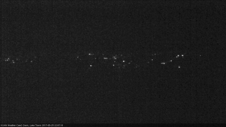 Lake Travis webcam, May 25, 2017 9:20 PM CT