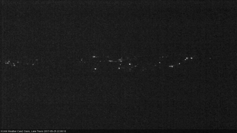 Lake Travis webcam, May 25, 2017 9:35 PM CT