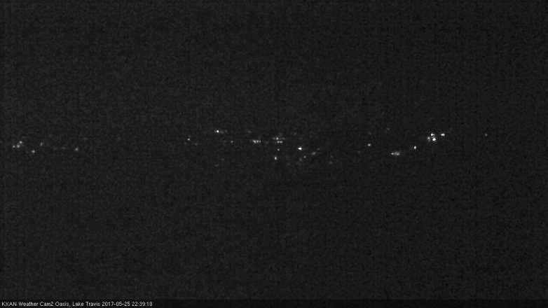 Lake Travis webcam, May 25, 2017 9:55 PM CT
