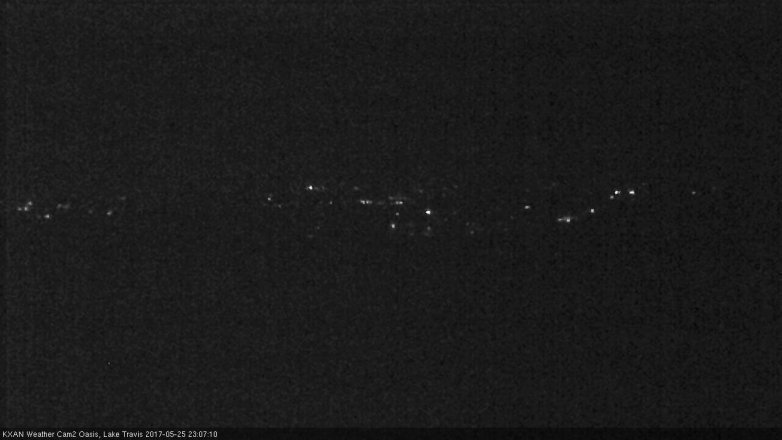 Lake Travis webcam, May 25, 2017 10:20 PM CT