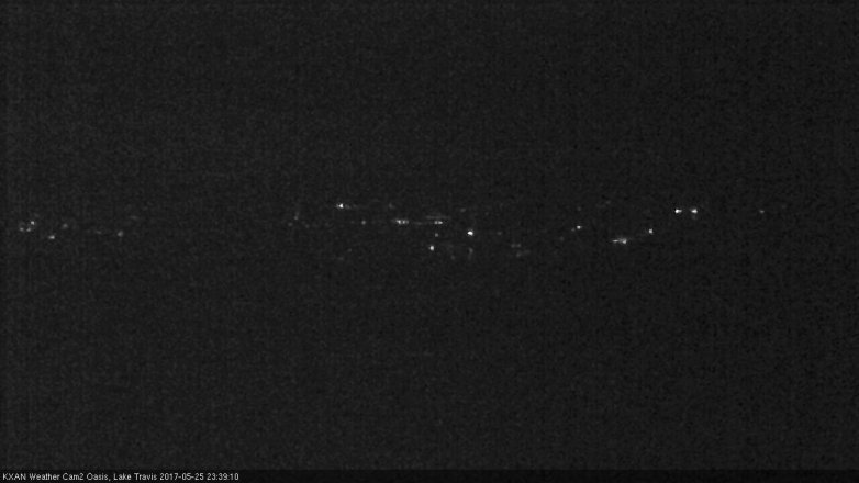 Lake Travis webcam, May 25, 2017 10:50 PM CT