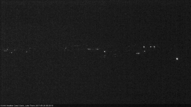 Lake Travis webcam, May 25, 2017 12:00 AM CT