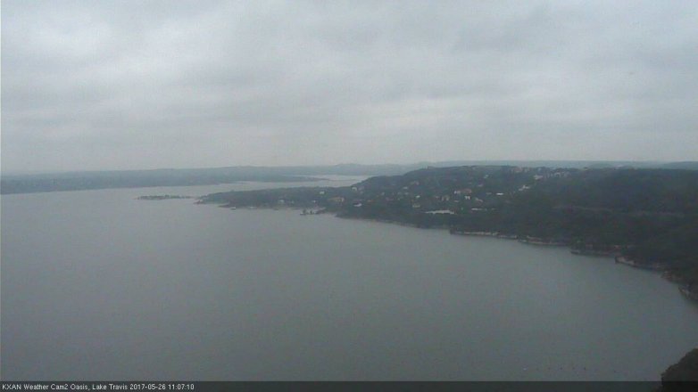 Lake Travis webcam, May 26, 2017 10:25 AM CT