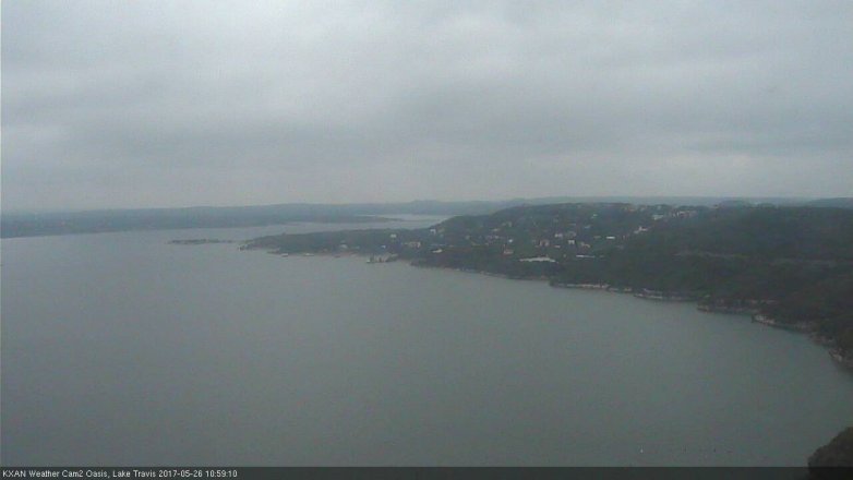 Lake Travis webcam, May 26, 2017 10:30 AM CT