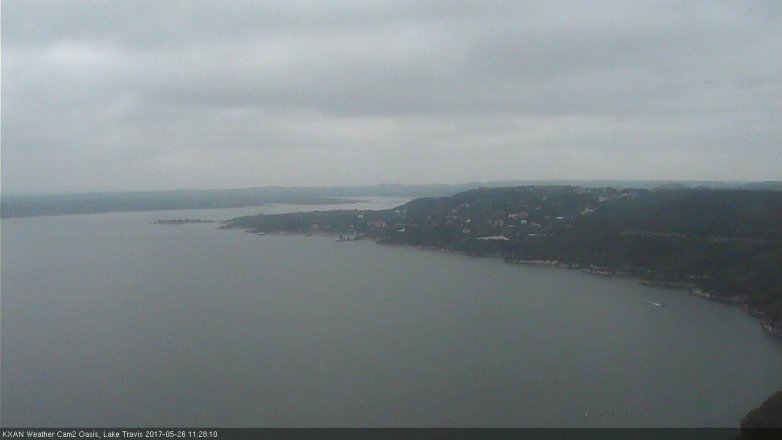 Lake Travis webcam, May 26, 2017 10:35 AM CT