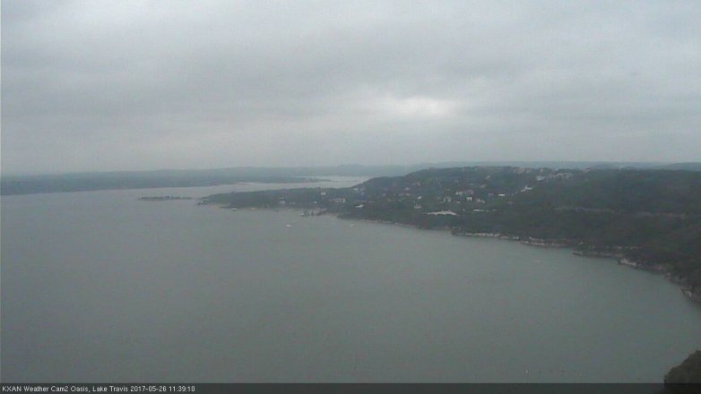 Lake Travis webcam, May 26, 2017 10:45 AM CT