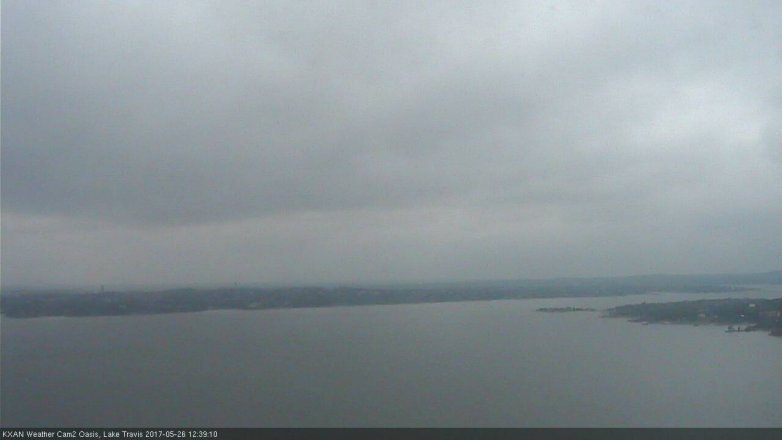 Lake Travis webcam, May 26, 2017 11:45 AM CT