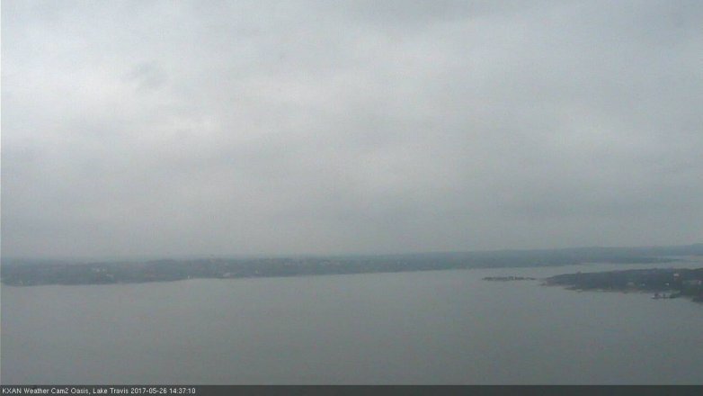 Lake Travis webcam, May 26, 2017 1:55 PM CT