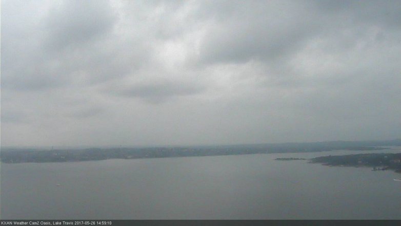 Lake Travis webcam, May 26, 2017 2:15 PM CT