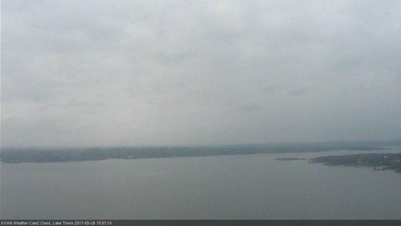 Lake Travis webcam, May 26, 2017 2:30 PM CT