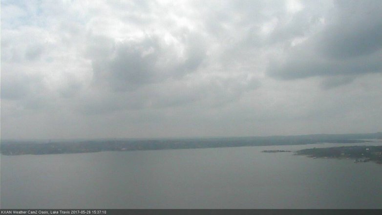 Lake Travis webcam, May 26, 2017 3:00 PM CT