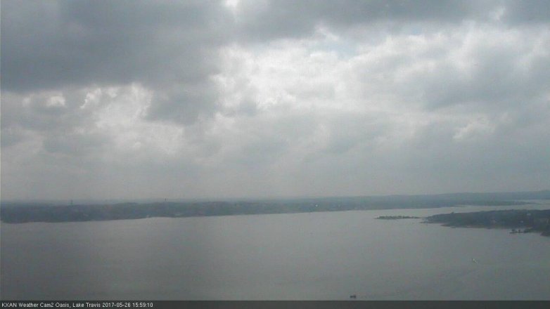 Lake Travis webcam, May 26, 2017 3:05 PM CT