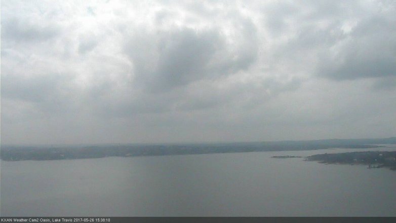 Lake Travis webcam, May 26, 2017 3:10 PM CT