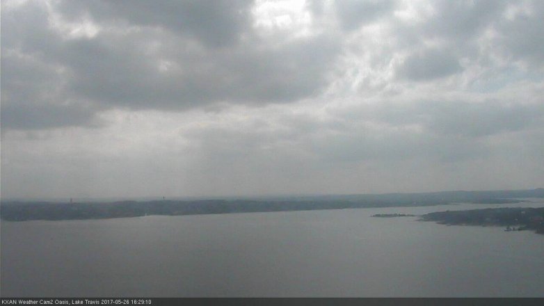 Lake Travis webcam, May 26, 2017 3:45 PM CT