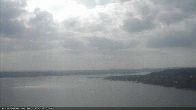 Lake Travis webcam, May 26, 2017 4:25 PM CT