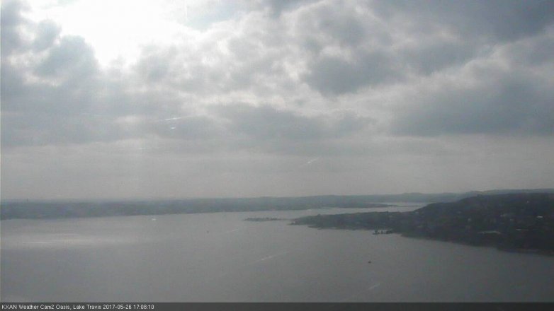 Lake Travis webcam, May 26, 2017 4:35 PM CT