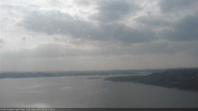 Lake Travis webcam, May 26, 2017 5:00 PM CT