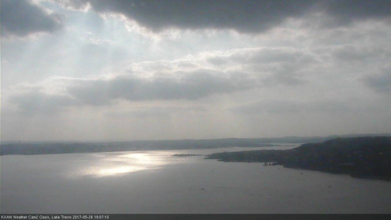 Lake Travis webcam, May 26, 2017 5:25 PM CT
