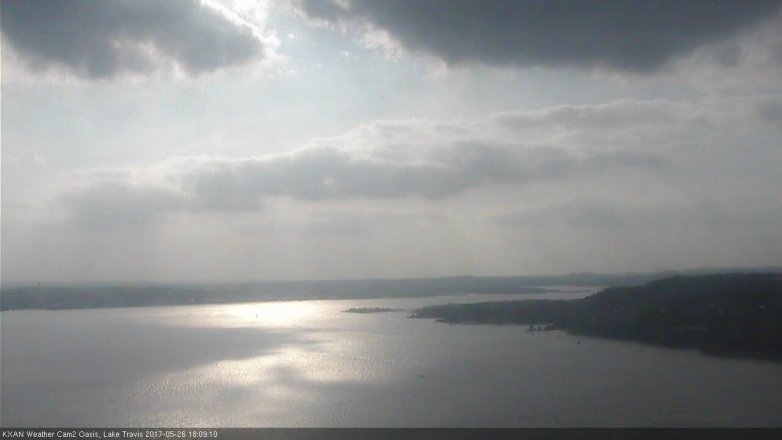 Lake Travis webcam, May 26, 2017 5:40 PM CT
