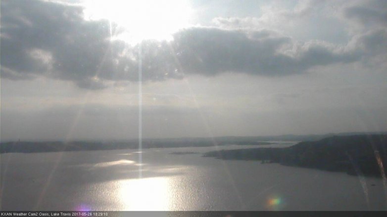 Lake Travis webcam, May 26, 2017 6:00 PM CT