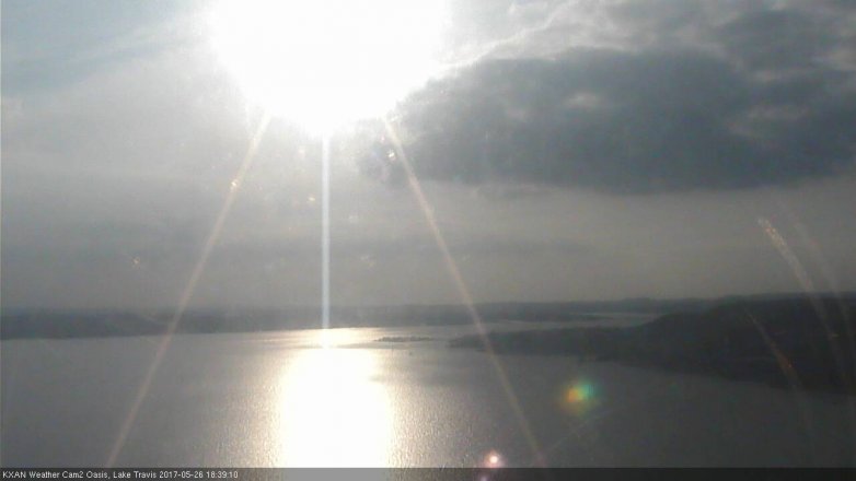 Lake Travis webcam, May 26, 2017 6:10 PM CT