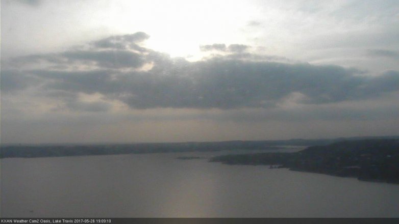 Lake Travis webcam, May 26, 2017 6:20 PM CT