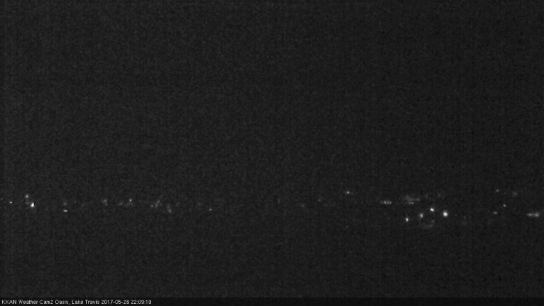 Lake Travis webcam, May 26, 2017 9:40 PM CT