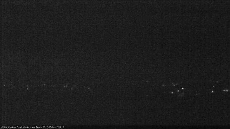 Lake Travis webcam, May 26, 2017 10:05 PM CT