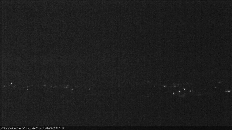 Lake Travis webcam, May 26, 2017 10:10 PM CT