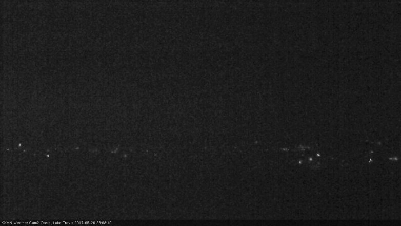 Lake Travis webcam, May 26, 2017 10:15 PM CT