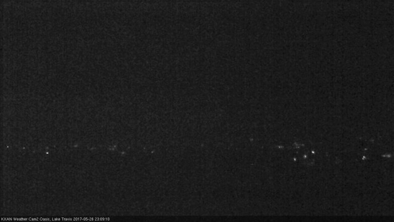 Lake Travis webcam, May 26, 2017 10:20 PM CT