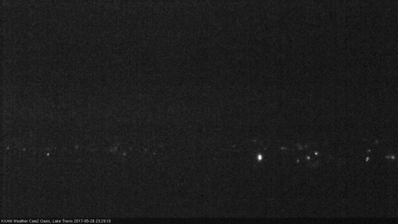 Lake Travis webcam, May 26, 2017 10:45 PM CT