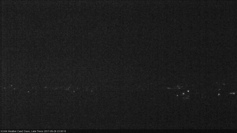 Lake Travis webcam, May 26, 2017 11:05 PM CT