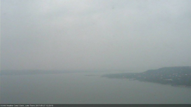 Lake Travis webcam, May 27, 2017 12:00 PM CT