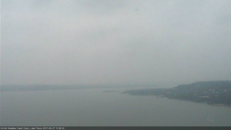 Lake Travis webcam, May 27, 2017 1:00 PM CT