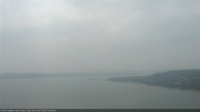 Lake Travis webcam, May 27, 2017 1:45 PM CT