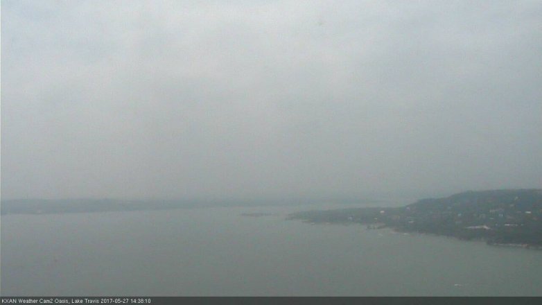 Lake Travis webcam, May 27, 2017 1:55 PM CT