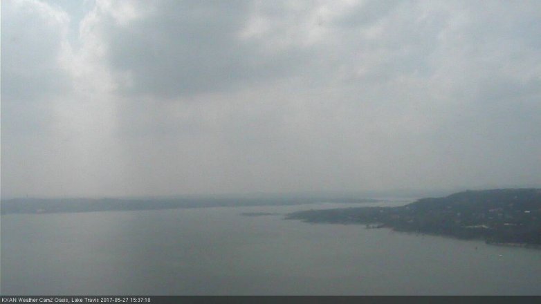 Lake Travis webcam, May 27, 2017 3:10 PM CT