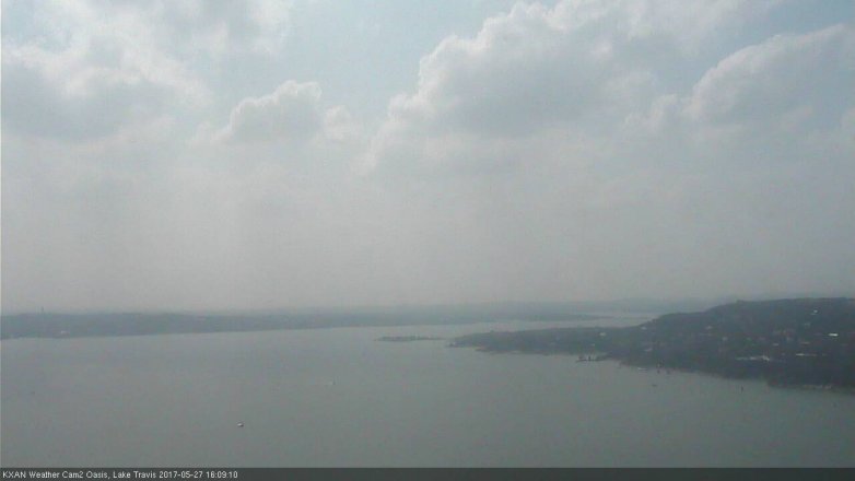 Lake Travis webcam, May 27, 2017 3:35 PM CT