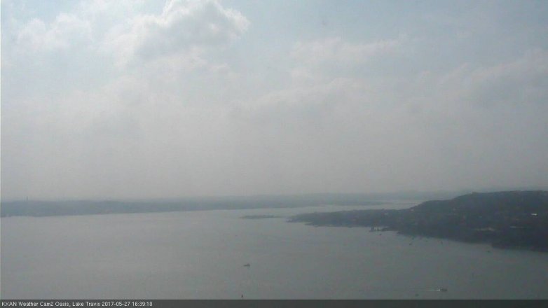 Lake Travis webcam, May 27, 2017 3:45 PM CT