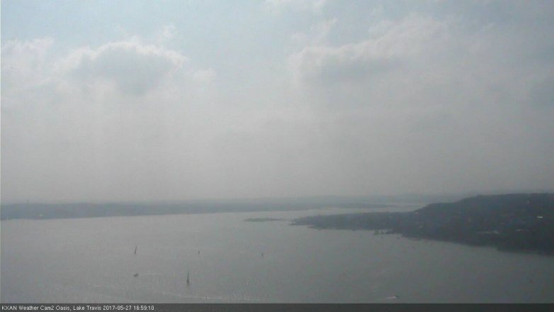 Lake Travis webcam, May 27, 2017 4:20 PM CT